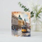 Carte Postale art aquarelle de Vienne (Debout devant)