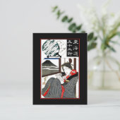 Carte postale Art asiatique Vintage (Debout devant)