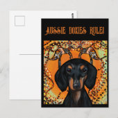 CARTE POSTALE ART AUSTRALIE               (Devant / Derrière)