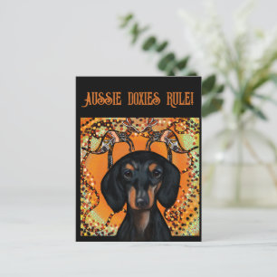 CARTE POSTALE ART AUSTRALIEN