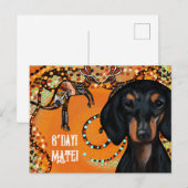 CARTE POSTALE ART AUSTRALIEN (Devant / Derrière)