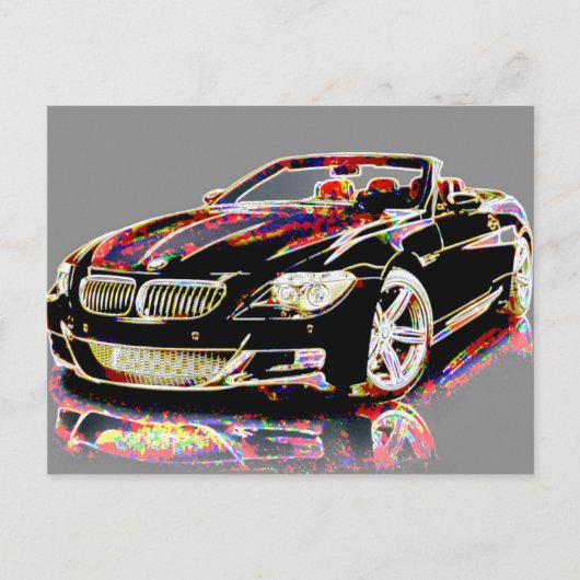 Carte Postale Art automobile (Devant)