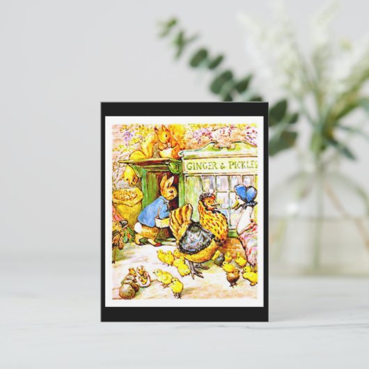 Carte postale Art-Beatrix Potter 2 (Debout devant)