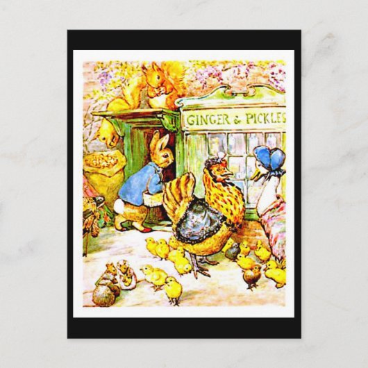 Carte postale Art-Beatrix Potter 2 (Devant)