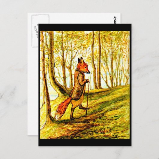 Carte postale Art-Beatrix Potter 4 (Devant / Derrière)