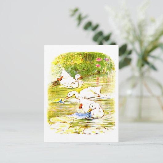 Carte postale Art-Beatrix Potter 6 (Debout devant)