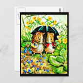 Carte postale Art-Beatrix Potter 9 (Devant / Derrière)