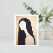 Carte Postale Art - "Beauté naturelle" (Debout devant)