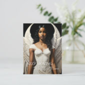 Carte Postale Art Black Angel Inspiration (Debout devant)