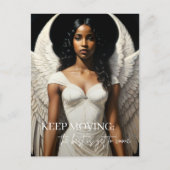 Carte Postale Art Black Angel Inspiration (Devant)