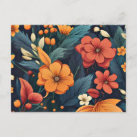 Art botanique, beau motif floral,