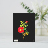 Carte postale-Art botanique-Mary Delany 16 (Debout devant)