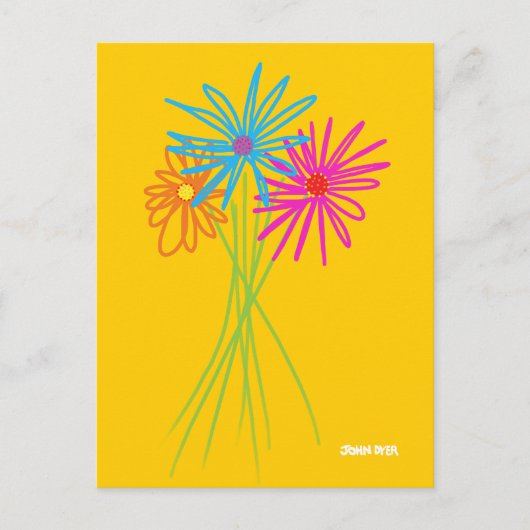 Carte postale Art : Bunch Flower (Devant)
