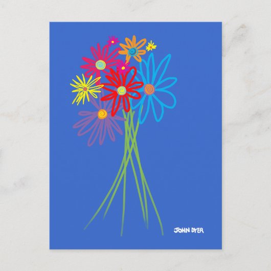 Carte postale Art : Bunch Flower (Devant)