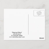 Carte postale Art Chat Chatons (Dos)