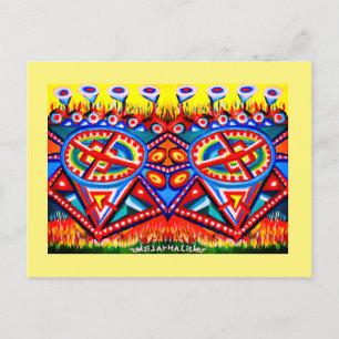 Carte Postale Art clandestin secret