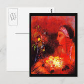 Carte postale - Art classique - Redon 17 (Devant / Derrière)