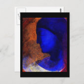 Carte postale - Art classique - Redon 8 (Devant / Derrière)