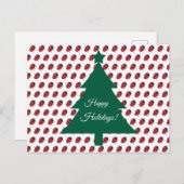 CARTE POSTALE ART COCCINELLE (Devant / Derrière)