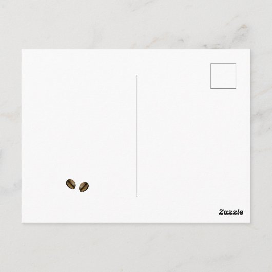 Carte Postale Art Cocktail Chic | Espresso Martini Recette (Dos)