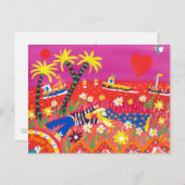 Carte postale Art : Cornish Sweethearts. Saint Val (Devant / Derrière)