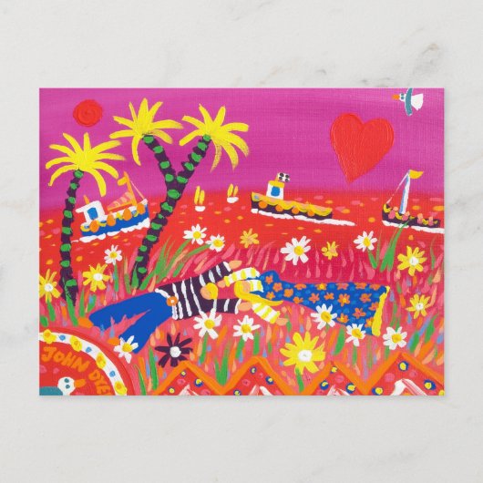 Carte postale Art : Cornish Sweethearts. Saint Val (Devant)