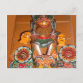 Carte Postale Art Culturel Unique - Design Sri-Lankais/Indonésie (Devant)