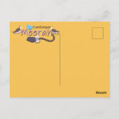 Carte Postale Art d'aquarelle Sunken Lemuria (Dos)