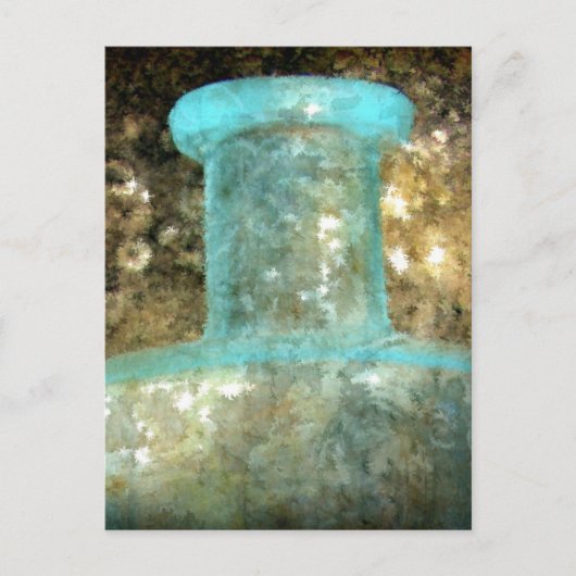 Carte Postale Art de bouteille à nouveau (Devant)
