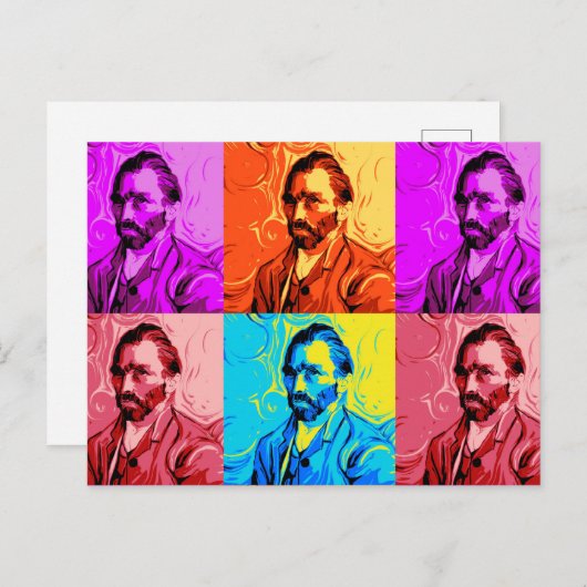 Carte Postale Art de bruit de Vincent van Gogh (Devant / Derrière)