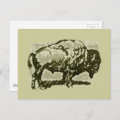 Carte Postale Art de Buffalo (Devant / Derrière)