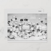 Carte Postale Art de chat par Louis Wain 1900 (Devant / Derrière)