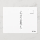 CARTE POSTALE ART DE CHAT TUXEDO, PANDA KITTY SE RELAXANT AU LIT (Dos)