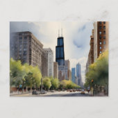 Carte Postale Art de Chicago (Devant)