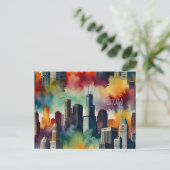 Carte Postale Art de Chicago (Debout devant)