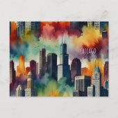 Carte Postale Art de Chicago (Devant)