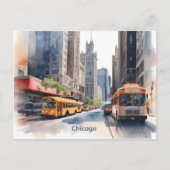 Carte Postale Art de Chicago (Devant)