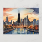 Carte Postale Art de Chicago (Devant)