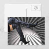 Carte Postale Art de démarrage moderne et tendance (Devant / Derrière)