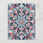 Carte Postale Art de flocon de neige de style Anime Élégant Hive (Devant)