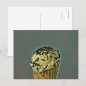 Carte Postale Art de glace vintage (Devant / Derrière)