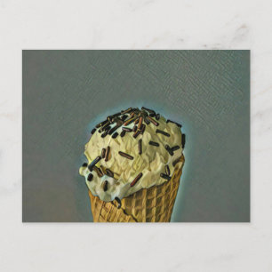Carte Postale Art de glace vintage