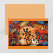 Carte Postale Art de Kokopelli (Devant / Derrière)