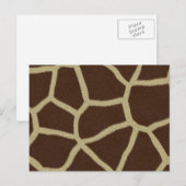 Carte Postale Art de la faune (Devant / Derrière)