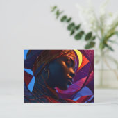 Carte Postale Art de la mode africain (Debout devant)