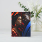 Carte Postale Art de la mode africain (Debout devant)