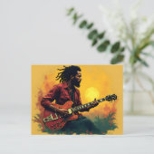 Carte Postale art de la musique reggae (Debout devant)