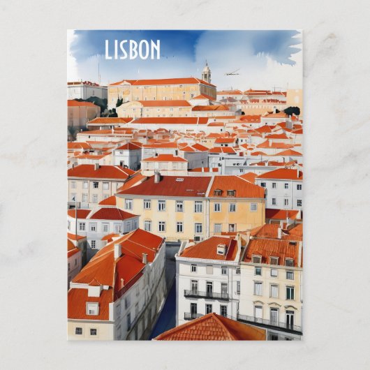 Carte Postale Art de Lisbonne (Devant)