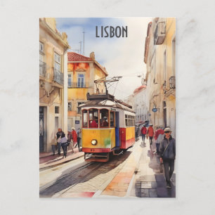 Carte Postale Art de Lisbonne