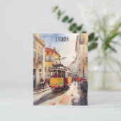 Carte Postale Art de Lisbonne (Debout devant)